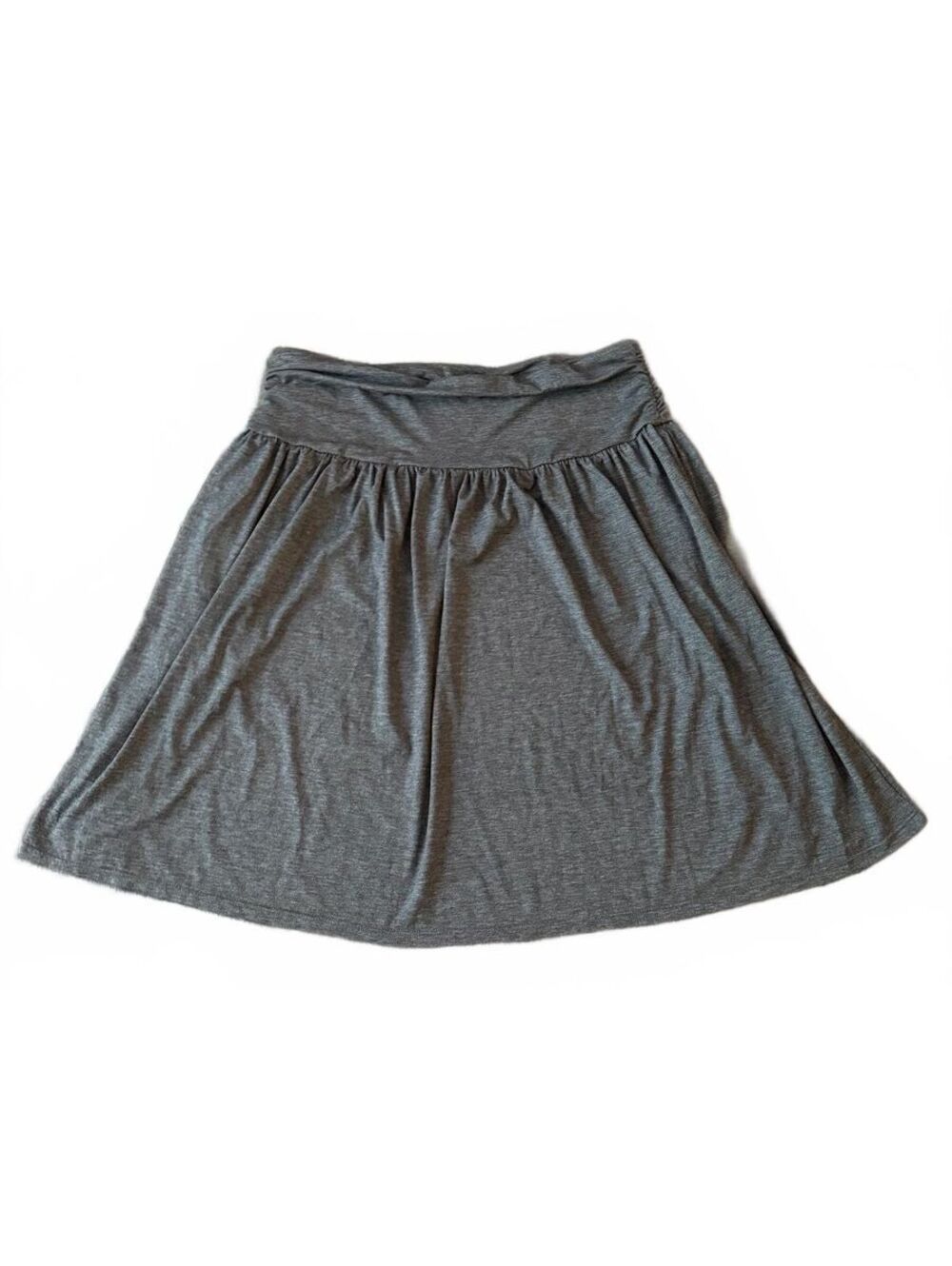 Halara NEW Fit and Flare Skirt Size Medium Gray Comfort City Chic Casual Soft